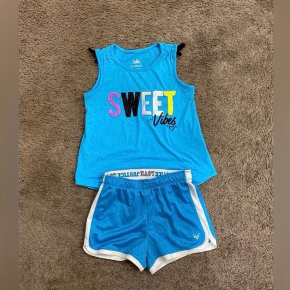 Girls Justice Sweet Vibes Outfit size 8